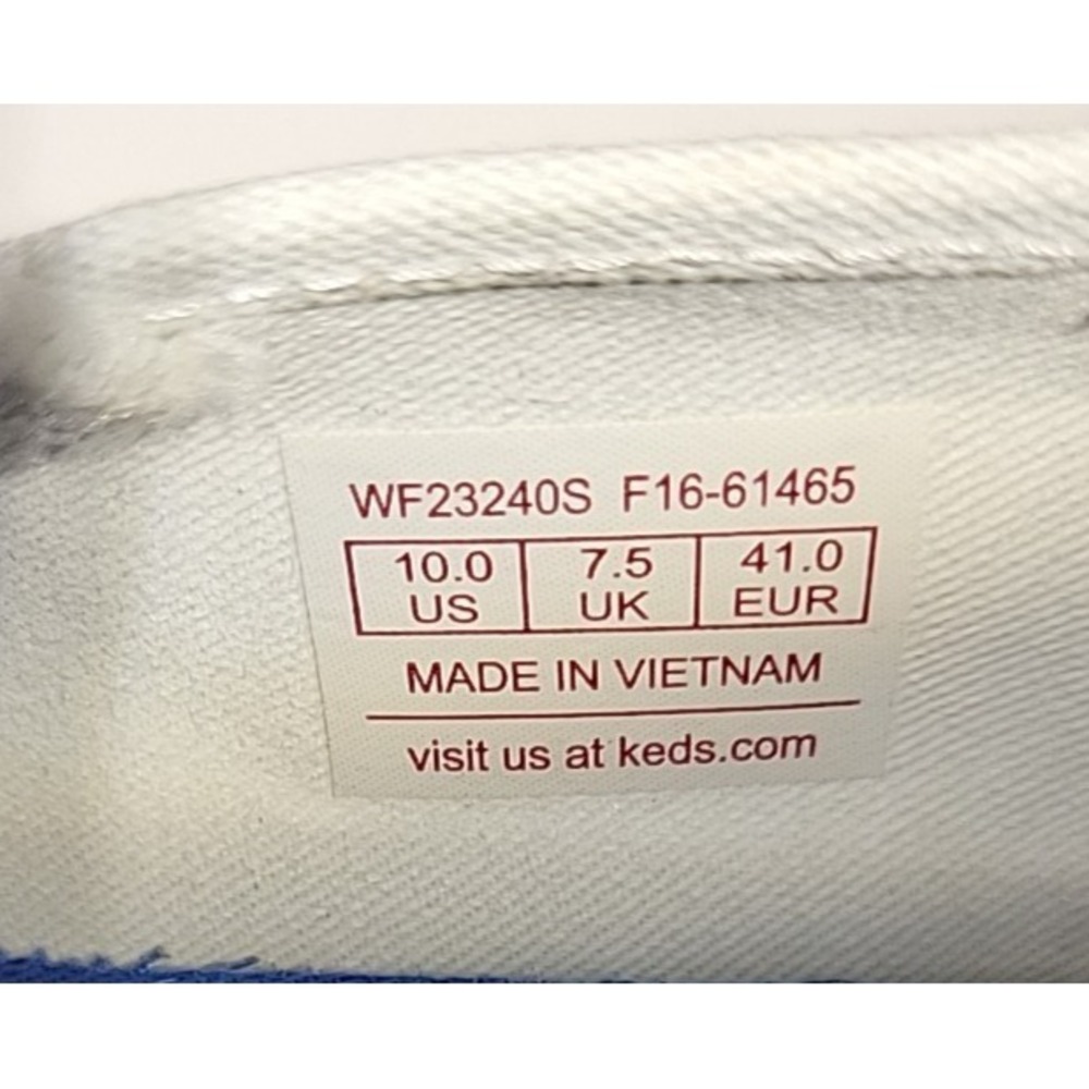 Keds‎ Women's Double Decker Slip‑On Sneakers White Canvas Size 10 - Picture 7 of 8